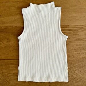 NWT Madewell High Neck Ribbed Sleeveless Tank